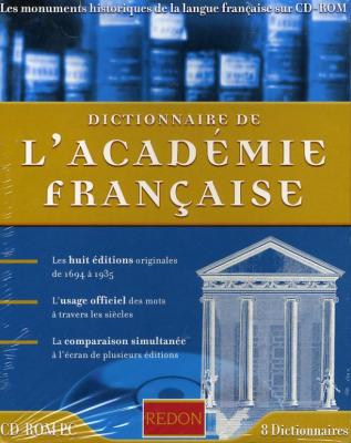 Dictionnaire De L'Académie Française En Cd-rom - Article épuisé